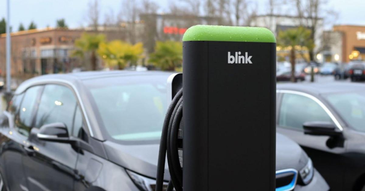 Blink ev cheap charging cost